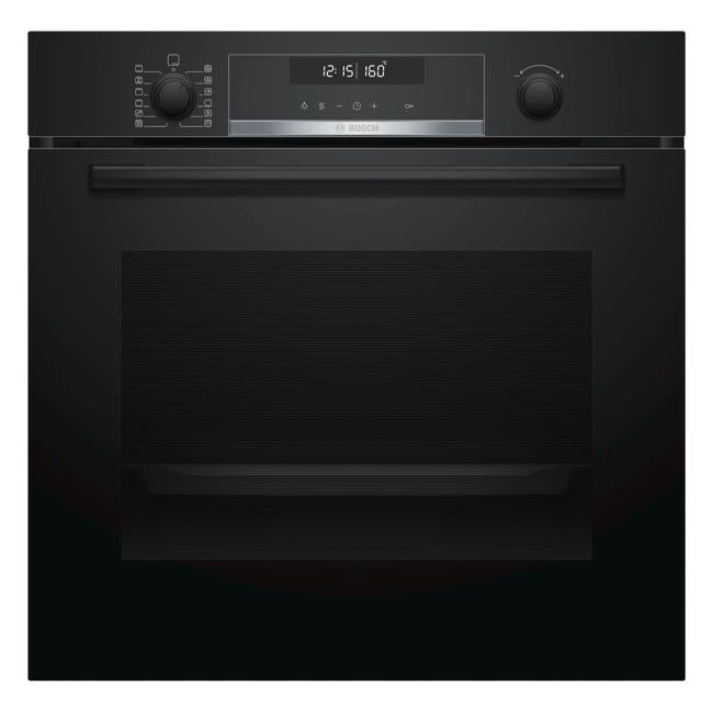Bosch Serie 6, Built-in oven, 60 x 60 cm, Black HBG5780B0