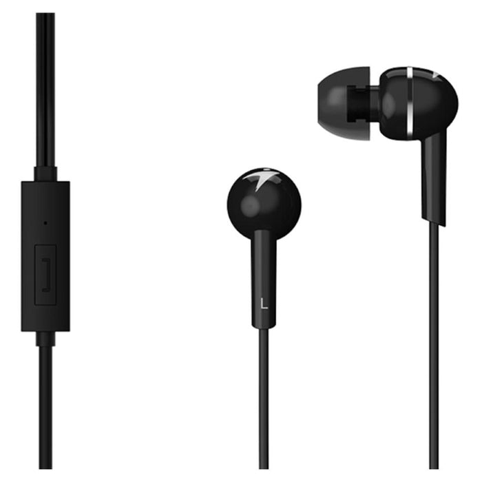 Genius Hs-M300 Black In-Ear Headphones W/ Microphone HC721