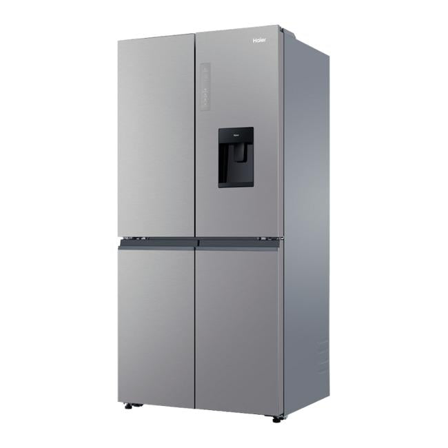Haier Quad Door Refrigerator Freezer, 83cm, 507L, Ice & Water HRF580YPS