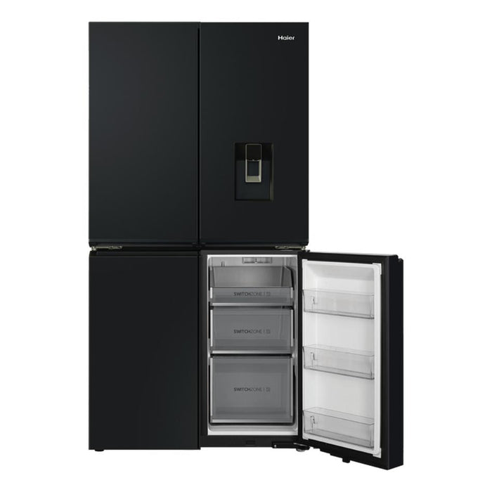 Haier Quad Door Refrigerator Freezer, 91cm, 623L, Ice & Water HRF680YPC