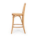 Matai Oak Rattan Barn Stool Rattan-4