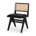 Palma Black Oak Dining Chair Black