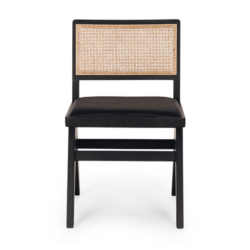 Palma Black Oak Dining Chair Black-2