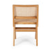Palma Natural Oak Dining Chair with Rattan Seat 3