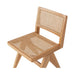 Palma Natural Oak Dining Chair with Rattan Seat 5