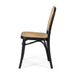 Matai Black Rattan Dining Chair-3