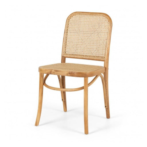 Matai Natural Oak rattan Dining Chair