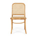 Matai Natural Oak rattan Dining Chair-4