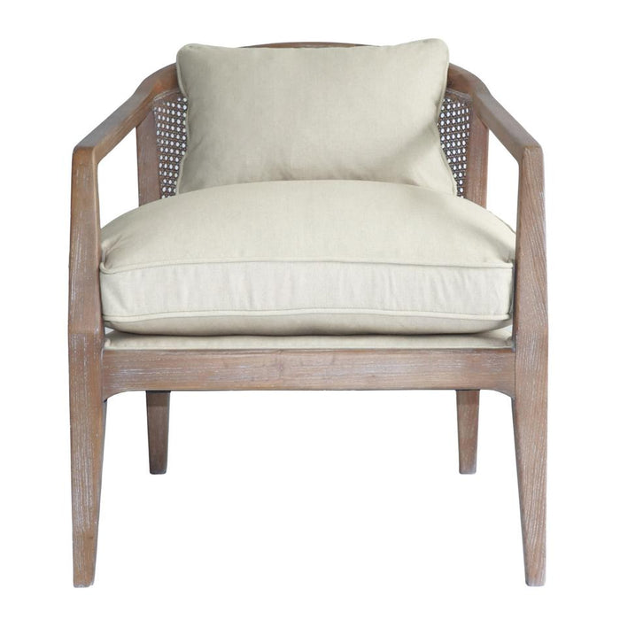 Rembrandt Apollo Occasional Chair - Oak & Linen JP1052