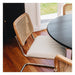 Breuer Natural Oak Boucle Dining Chair-7