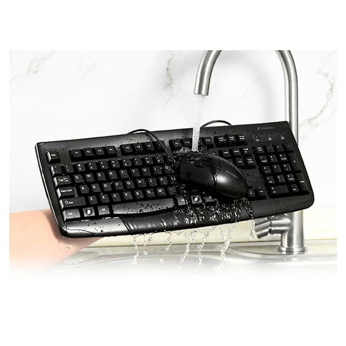 Kensington Pro Fit Washable Keyboard And Mouse Desktop Set K70316US