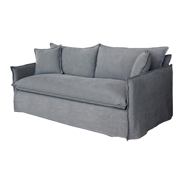 Rembrandt Chantilly Slip Cover 2 Seat Sofa - Dark Grey KB9041