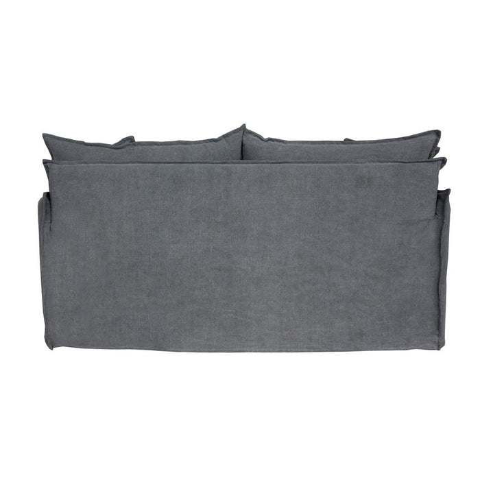 Rembrandt Chantilly Slip Cover 2 Seat Sofa - Dark Grey KB9041