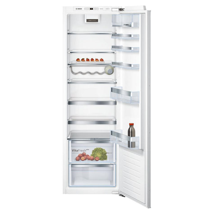 Bosch Series 6, Built-in fridge, 177.5 x 56 cm, soft close flat hinge KIR81AD30A