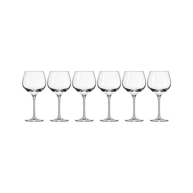 Krosno Harmony Wine Glass 570ML 6pc Gift Boxed KR0258