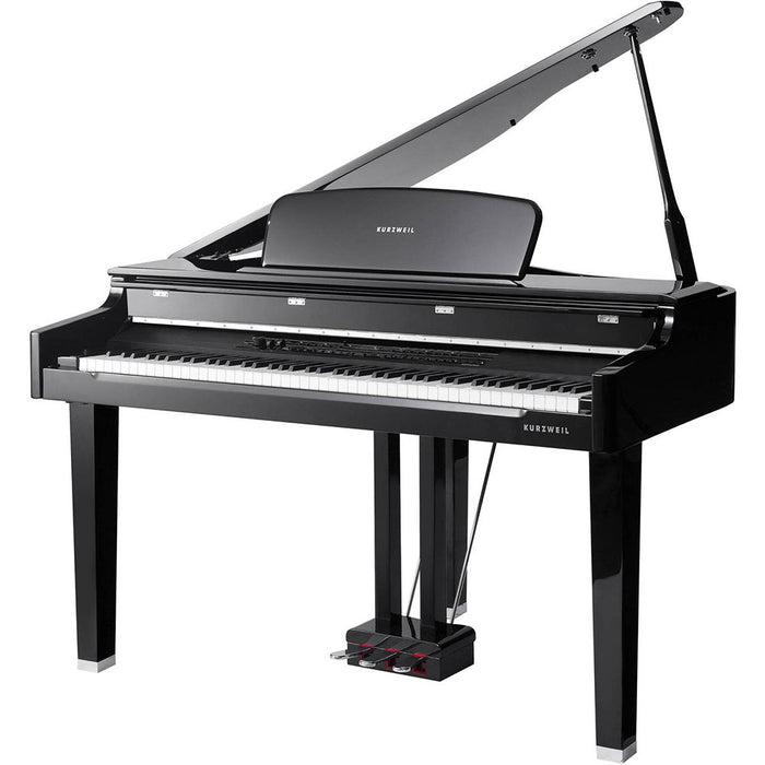 Kurzweil 3'  Digital Grand Piano Black Polish MPG200