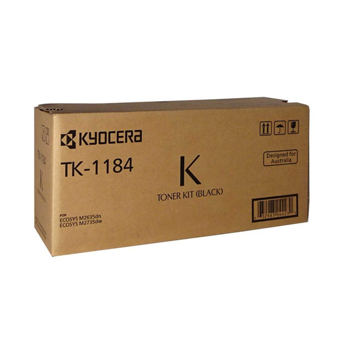 Kyocera Tk-1184 Black Toner Cartridge KY1185