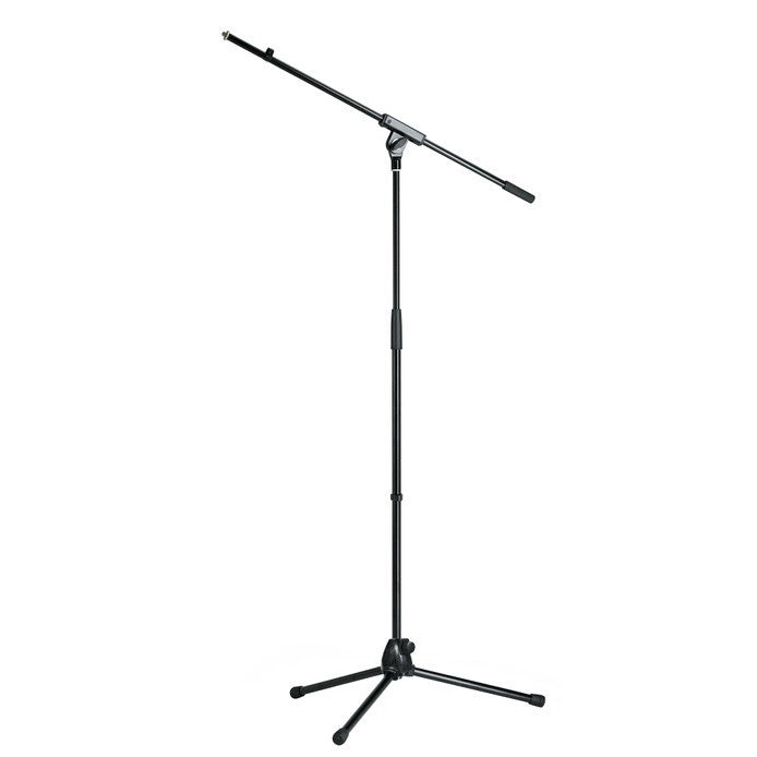 K&M Microphone Boom Stand - soft touch black