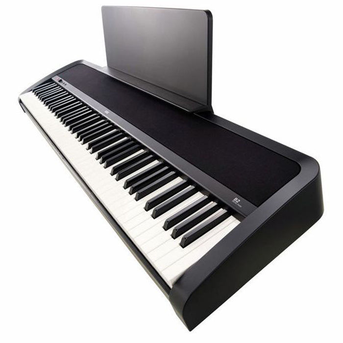 Korg B2SP Digital Piano Black with Triple Pedal and Stand