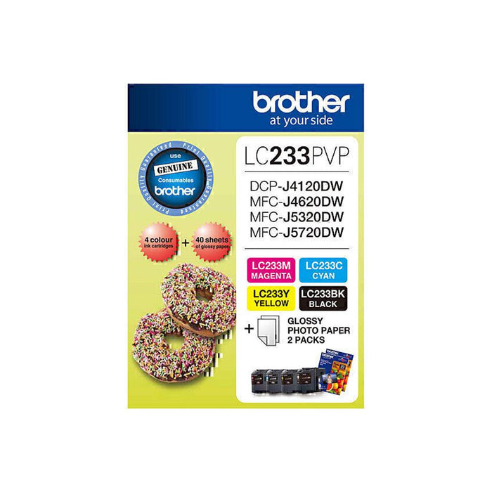 Brother LC233 Photo Value Pack LC233PVP