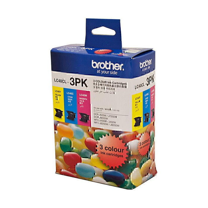 Brother LC40 CMY Colour Pack LC40CL3PK