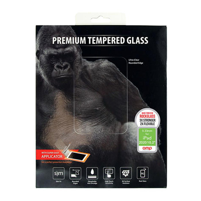 Omp Premium Tempered Glass Screen Protector For Ipad 2020 10.2" M9952
