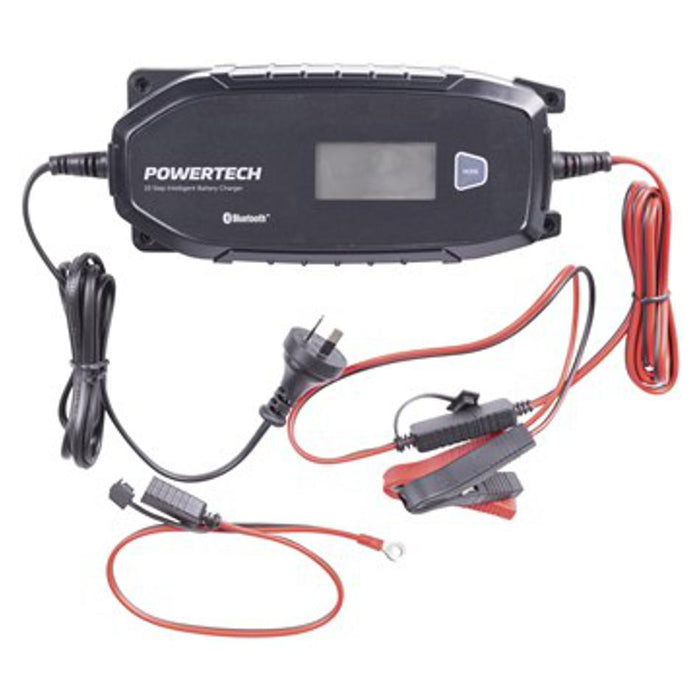12/24Vdc 7.5A 10-Step Bluetooth® Intelligent Lead Acid And Lithium Battery Charger MB3908