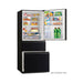 Mitsubishi Large Capacity CX White Glass Steel Multi Drawer Fridge MRCGX450ERGWHA 5