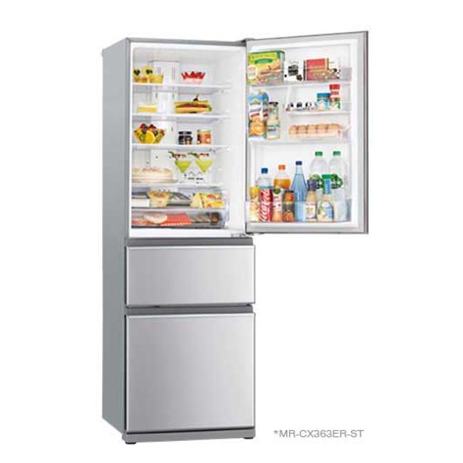 Mitsubishi Classic CX White Multi Drawer Fridge MRCX328ERWA