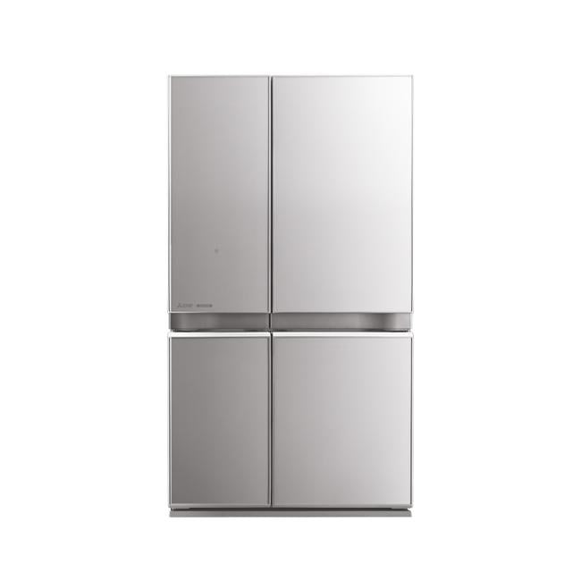 Mitsubishi Quad Door Silver Glass 635L Refrigerator MRLA635ERGSLA