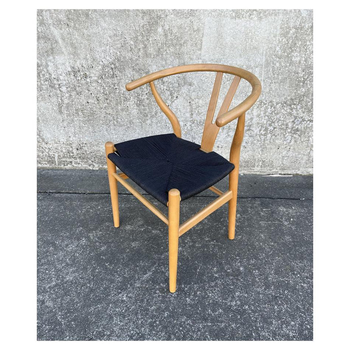 Wishbone Natural Wood Chair-3