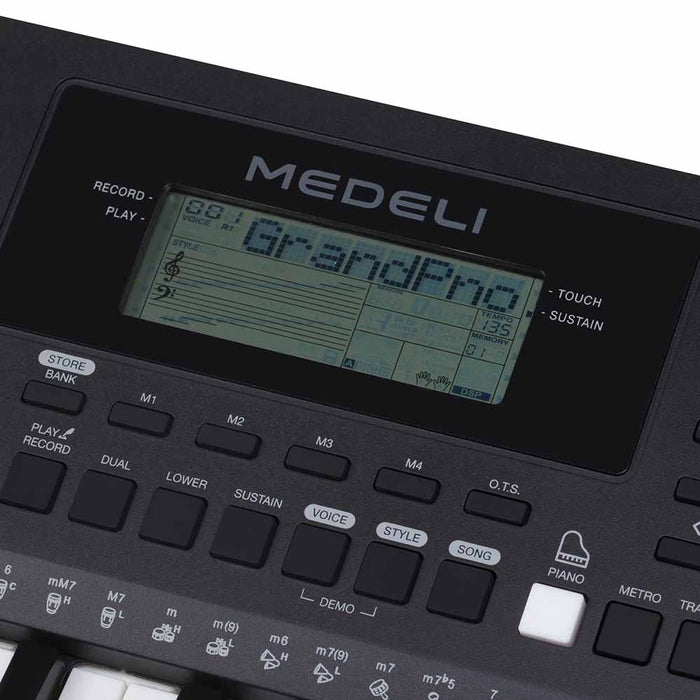 Medeli MK100 61 note keyboard with touch response