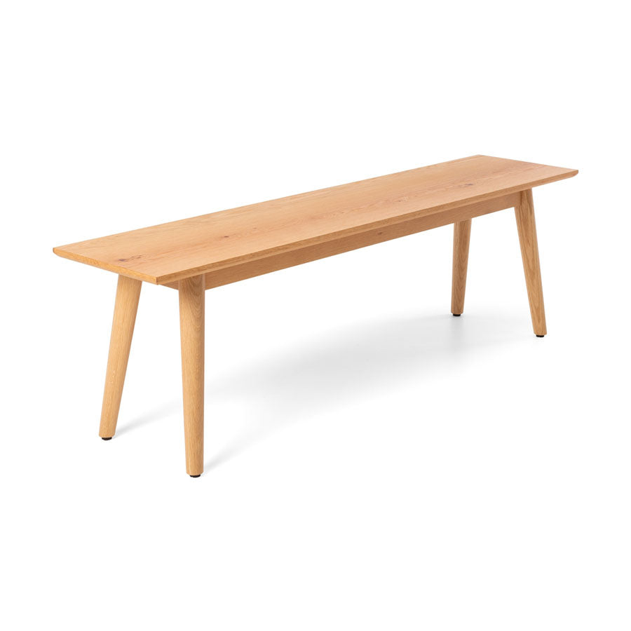 Nordik Scandinavian Style Oak Bench Seat — Folders