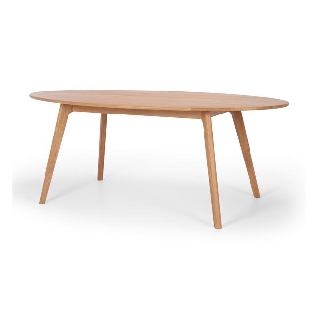 Olsen Oval Dining Table 200x100 (2 metres by 1 metre)
