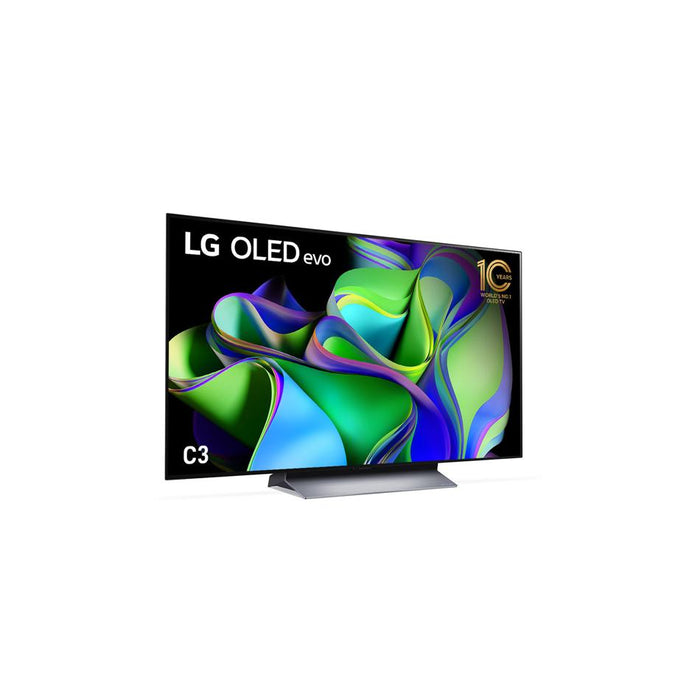 LG C3 55 inch OLED evo TV with Self Lit OLED Pixels OLED55C36LA_4