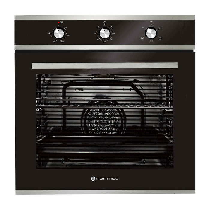 Parmco 600mm 76Litre Oven 5 Function Stainless Steel OX7-2-6S-5-1