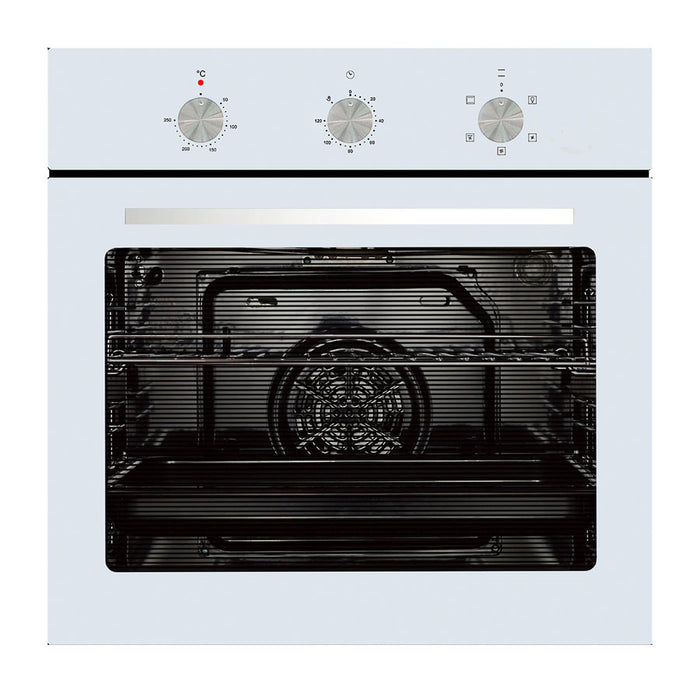 Parmco 600mm 76Litre Oven 5 Function White OX7-4-6W-5-1