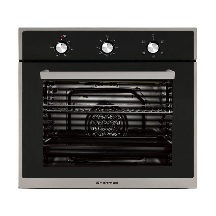Parmco 600mm 76Litre Oven 5 Function Stainless Steel OX7-6-6S-5-1