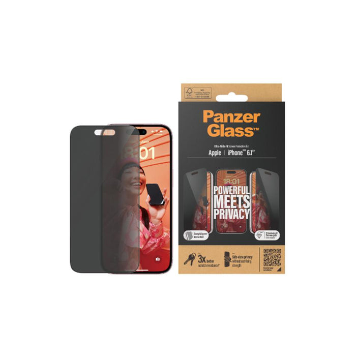 PanzerGlass Privacy Sp Iphone 15 P2809