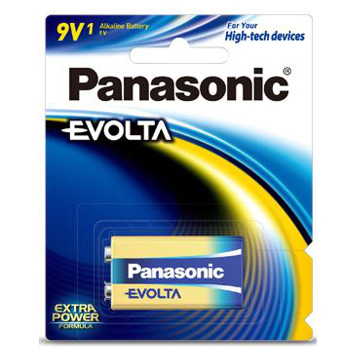 Panasonic Evolta 9V Alkaline Battery 1 Pack PA4429