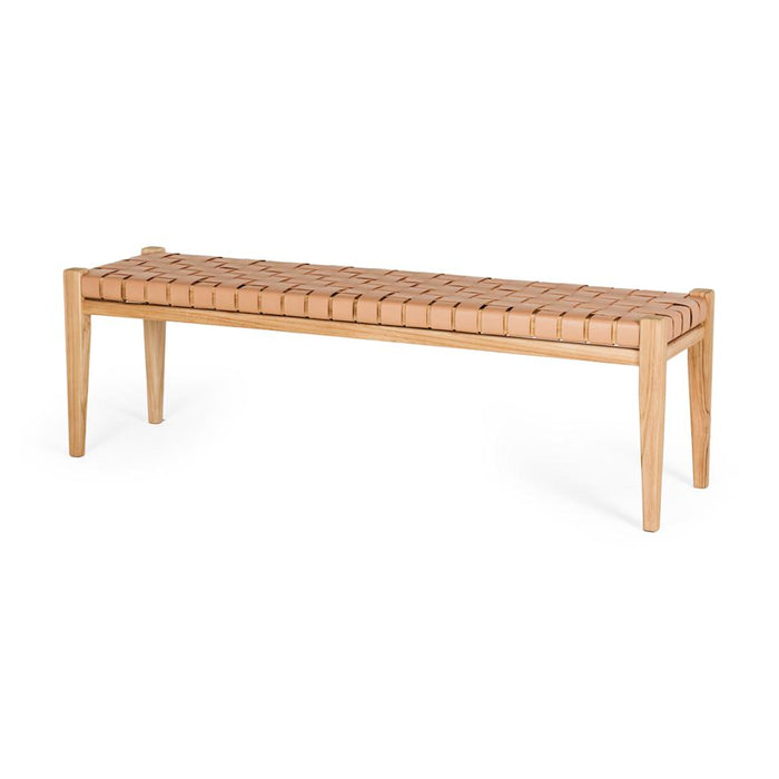 Furniture By Design Indo Woven Bench 150 Plush PLINBENWP