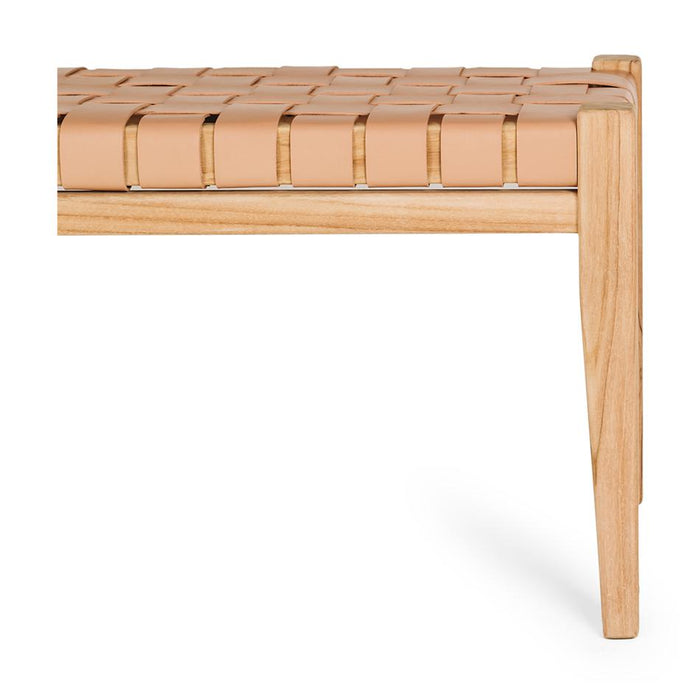 Furniture By Design Indo Woven Bench 150 Plush PLINBENWP