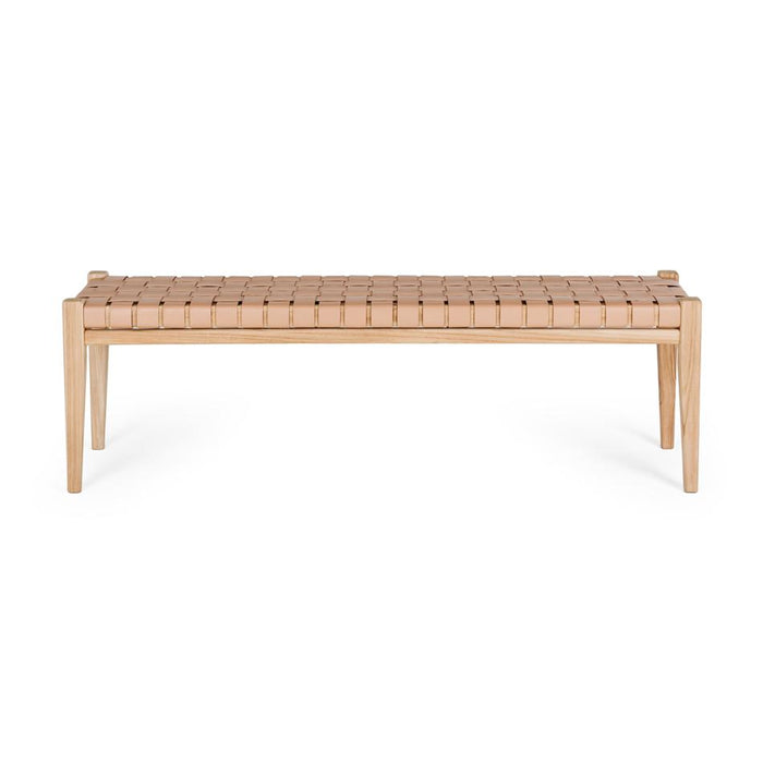 Furniture By Design Indo Woven Bench 150 Plush PLINBENWP