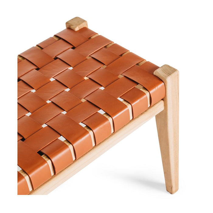 Furniture By Design Indo Woven Bench 150 Tan PLINBENWT