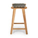 Indo Woven Barstool Olive 2