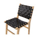 Indo Woven Dining Chair Black 5