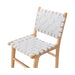 Indo Woven Dining Chair Duck Egg 5