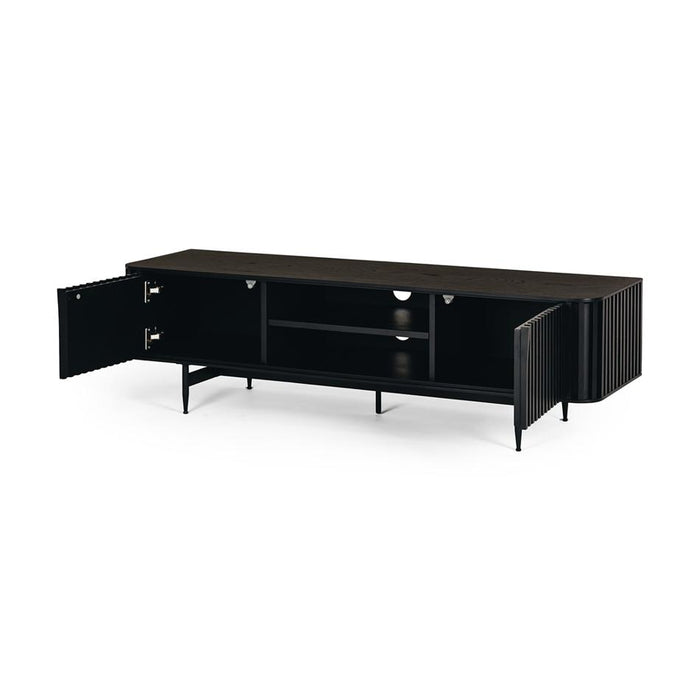 Furniture By Design Linea TV Stand (all black) PLLINTVB