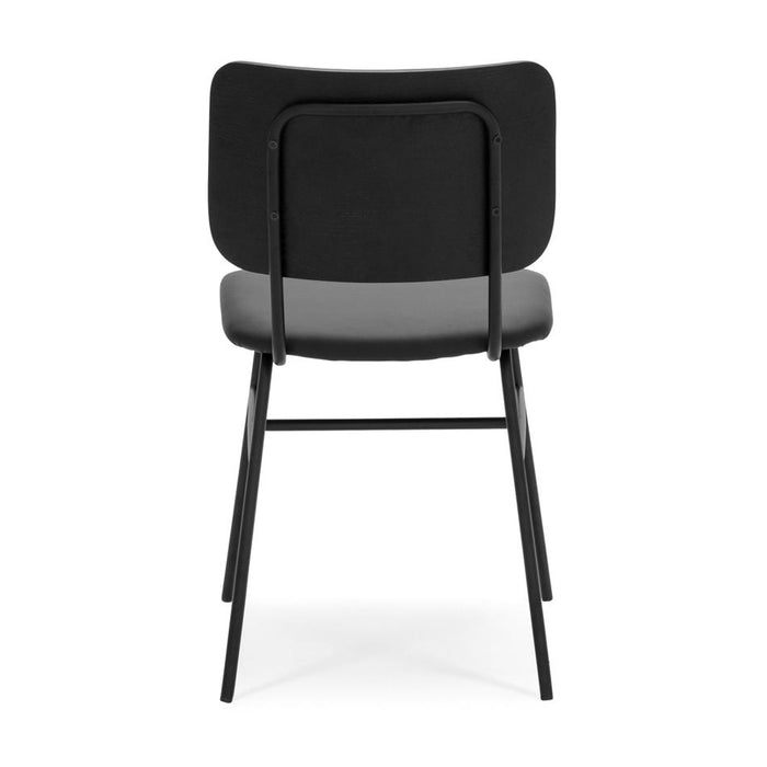 Lukas Dining Chair Black Panel-3