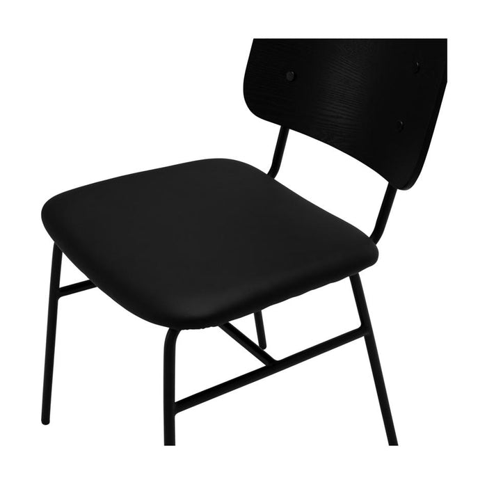 Lukas Dining Chair Black Panel-6